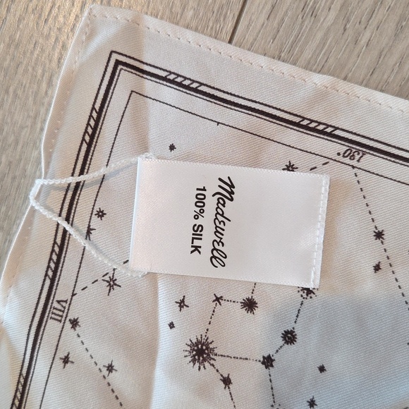 Madewell 100% Silk Horoscope Scarf - Picture 3 of 4